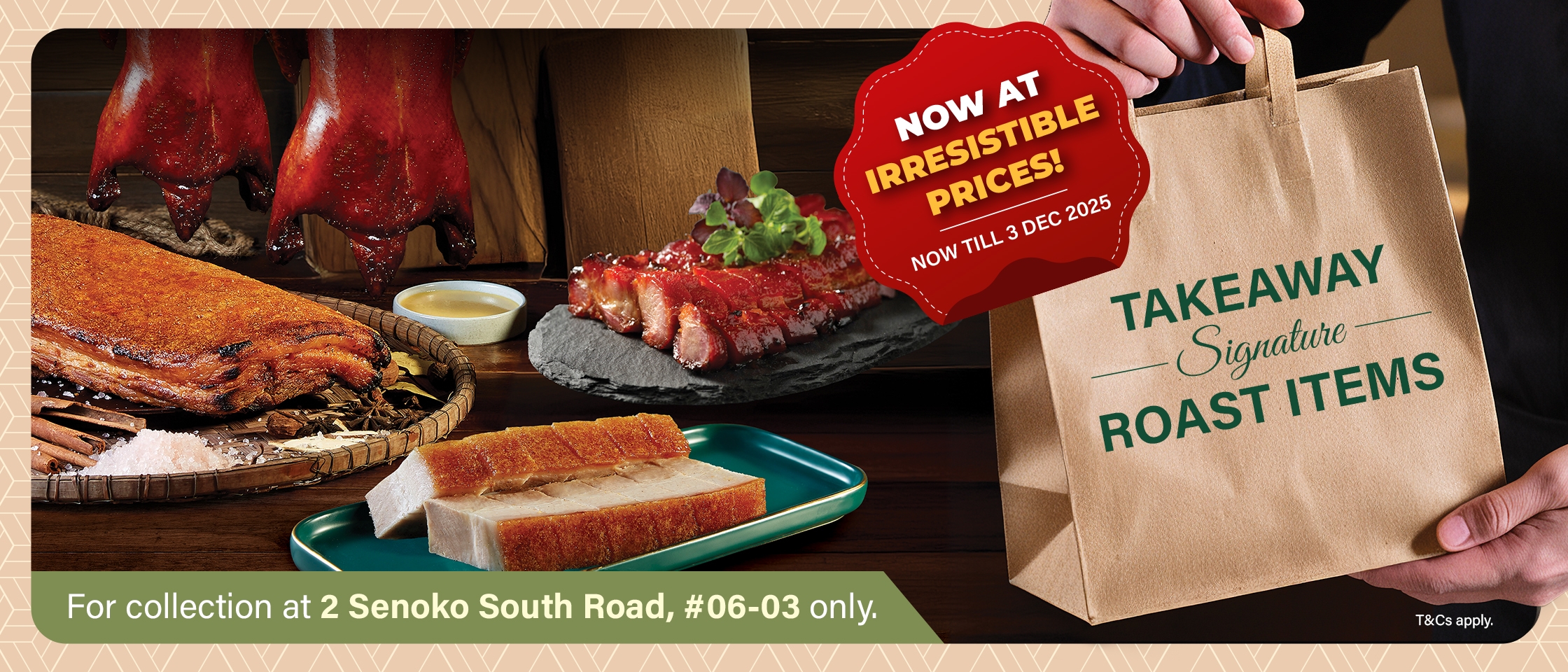 Takeaway Signature Roast Items